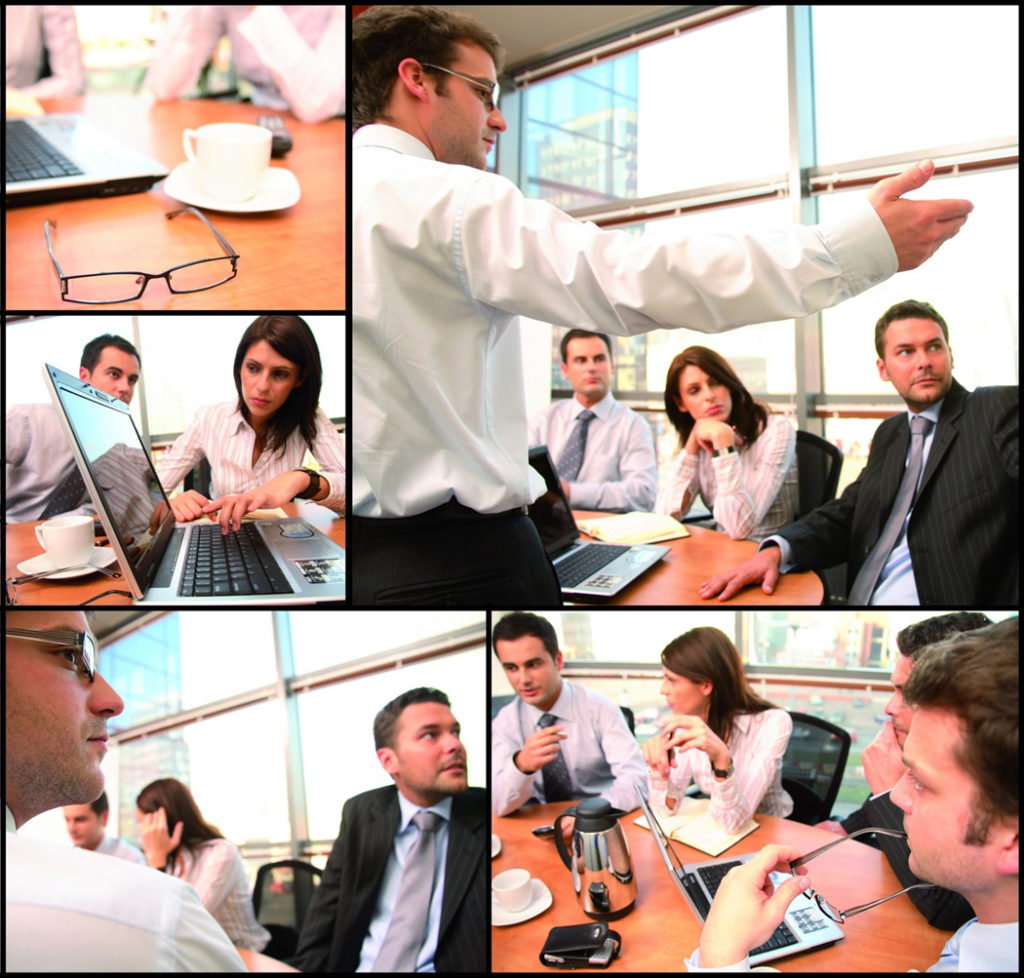 Business People Collage