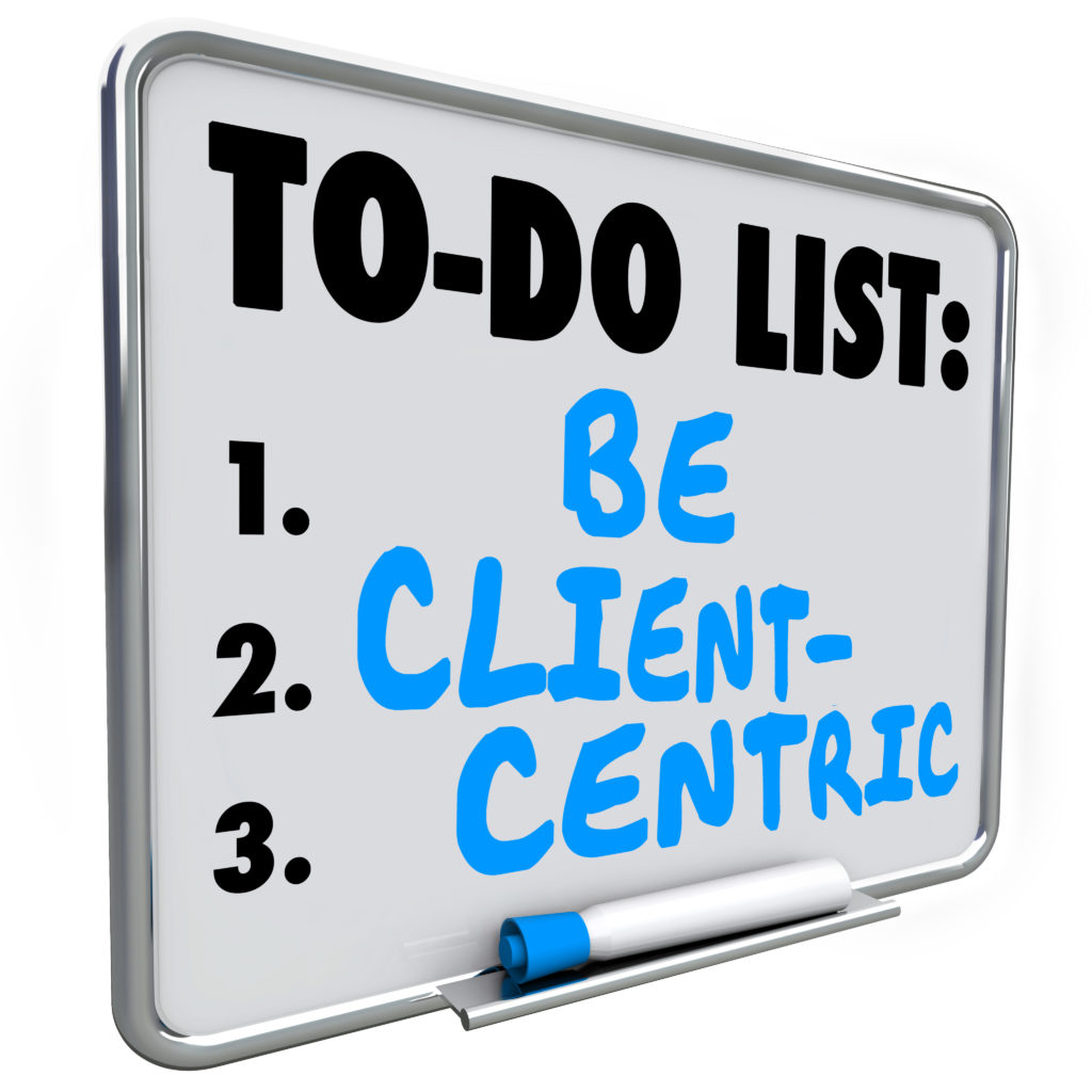 Be Client Centric Words To Do List Business Strategy Mission